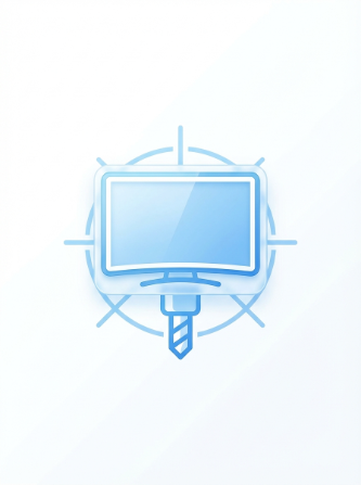 Securely mounted flat-screen TV on a white wall, representing precision drilling and decor hanging services in Palm Jumeirah, Dubai.